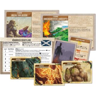 Spirit Island: Nation Schottland, Szenarien und Kartenerweiterung (Promo) (DE)