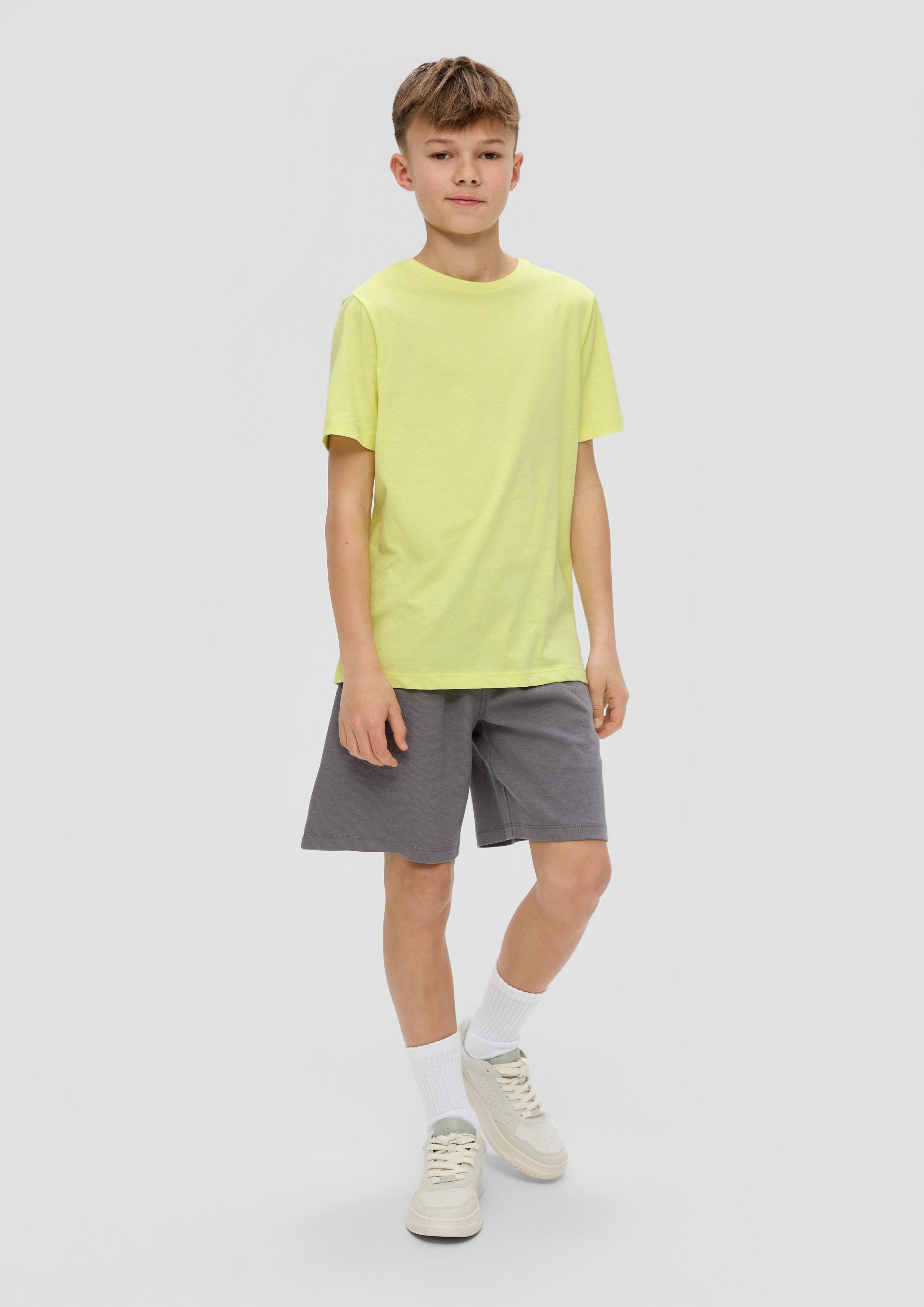 T-Shirt aus Baumwolle mit Rückenprint  2142881-7017