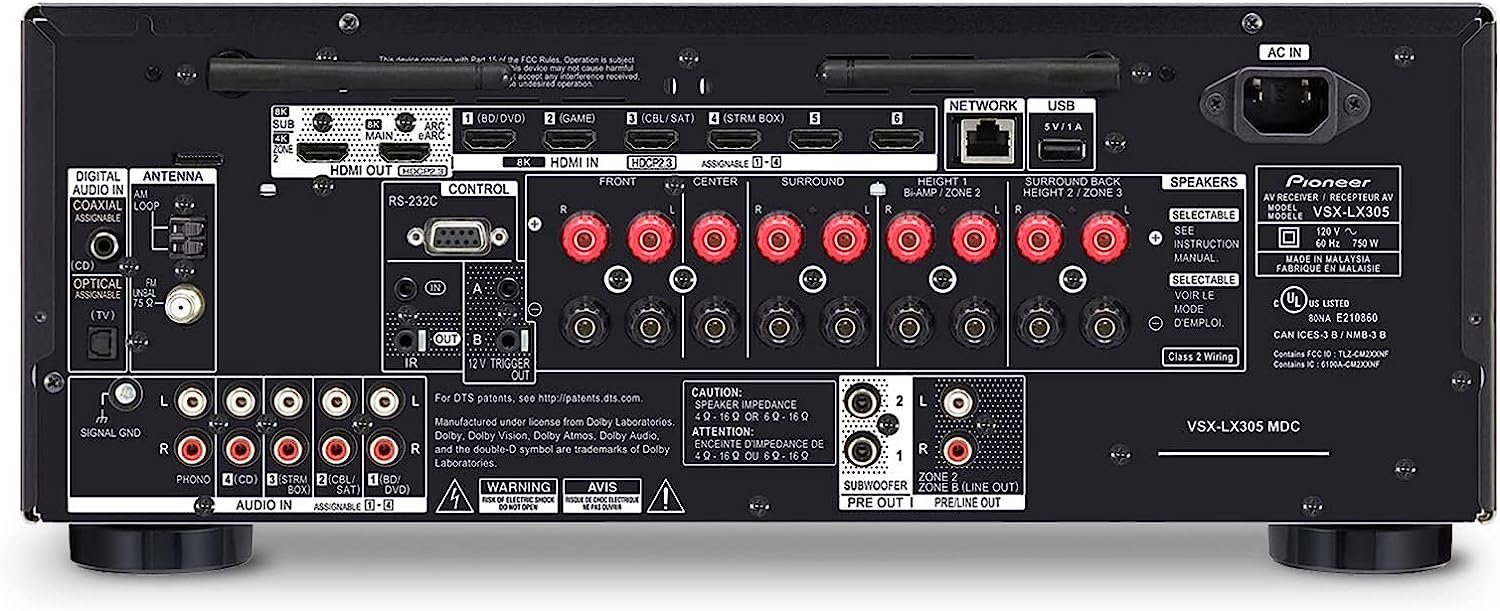 Pioneer VSX-LX305 Schwarz9.2 AV-Receiver AV-Receiver