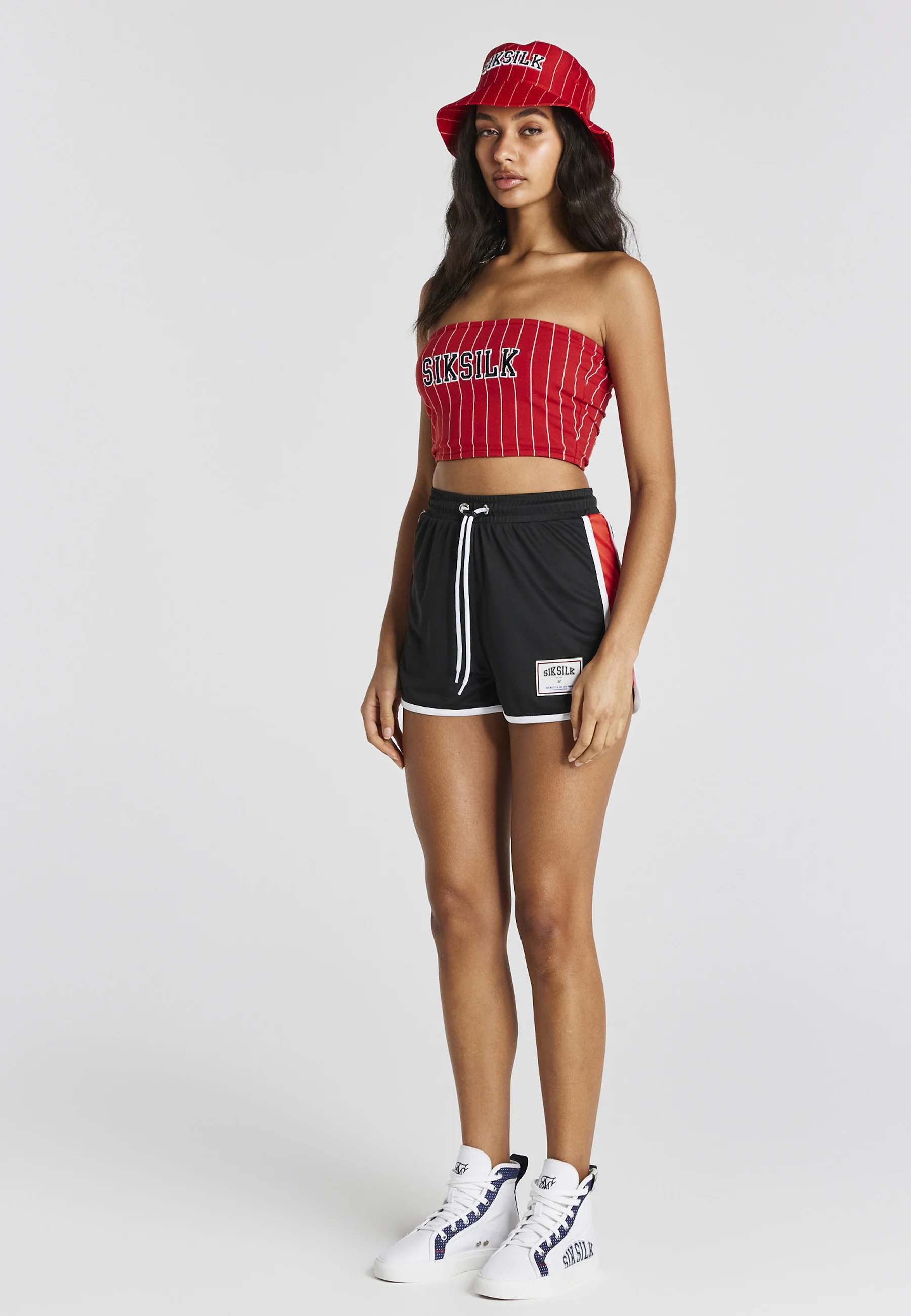 SIKSILK PANELED RUNNER - Pantalones deportivos