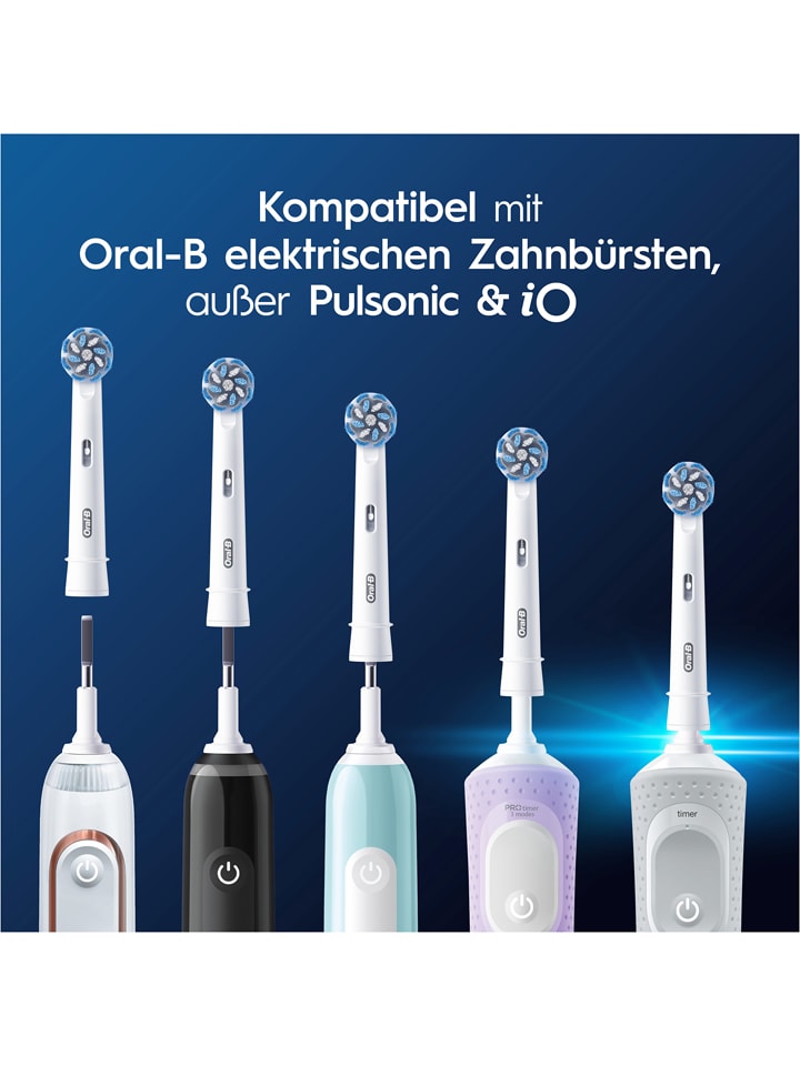 Oral-B 8er-Set: Ersatz-Bürstenköpfe 