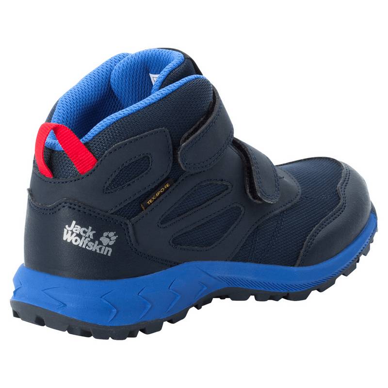 Jack Wolfskin WOODLAND TEXAPORE MID VC K Wanderschuhe Mdchen