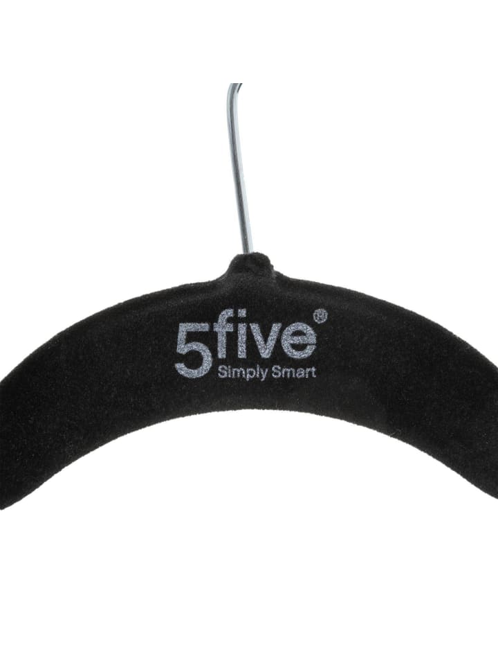 5five Simply Smart Hosenbügel in schwarz günstig kaufen onesize