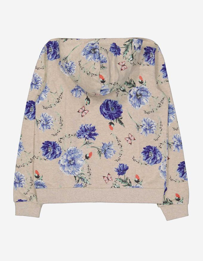 Hoodie - Florales Muster