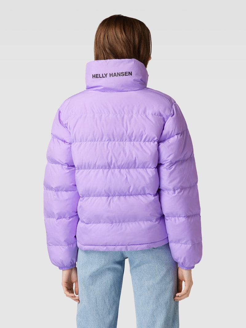 Steppjacke mit Wendefunktion in flieder