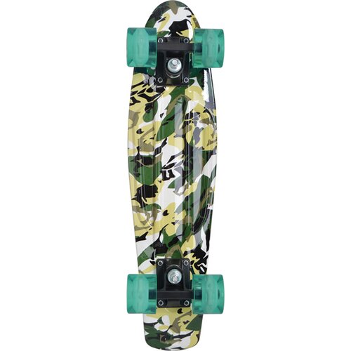 SKATEBOARD RETRO SKATEBOARD FREE SPIRIT 22´ CAMOUFLAGE