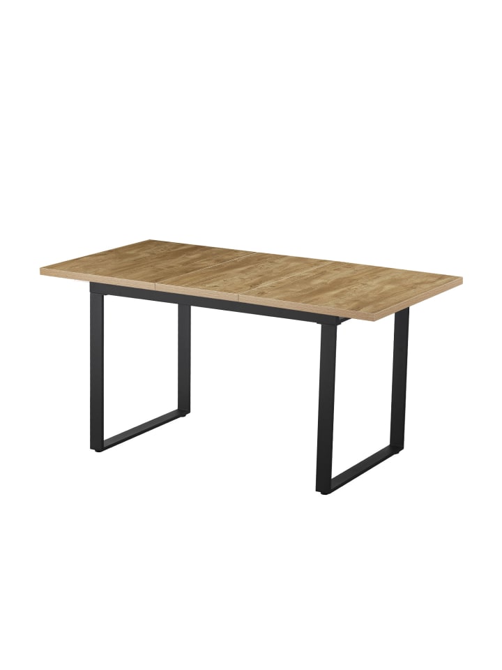 B&D Home Ausziehstisch ANNA in Wildeiche - (B)120-160 x (H)76 x (T)80 cm günstig kaufen onesize