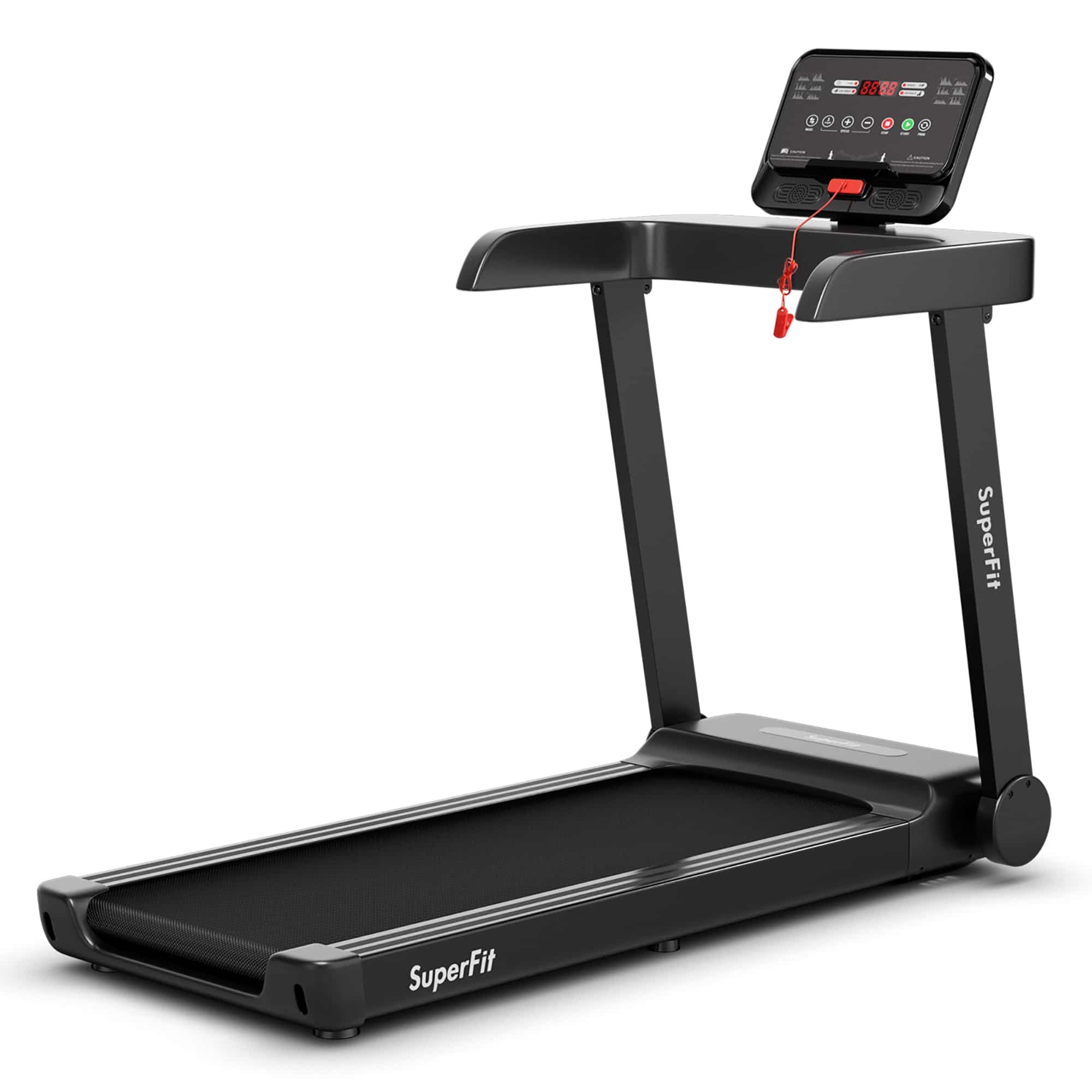 SuperFit 2.25HP Electric Treadmill Running Machine w/App Control for