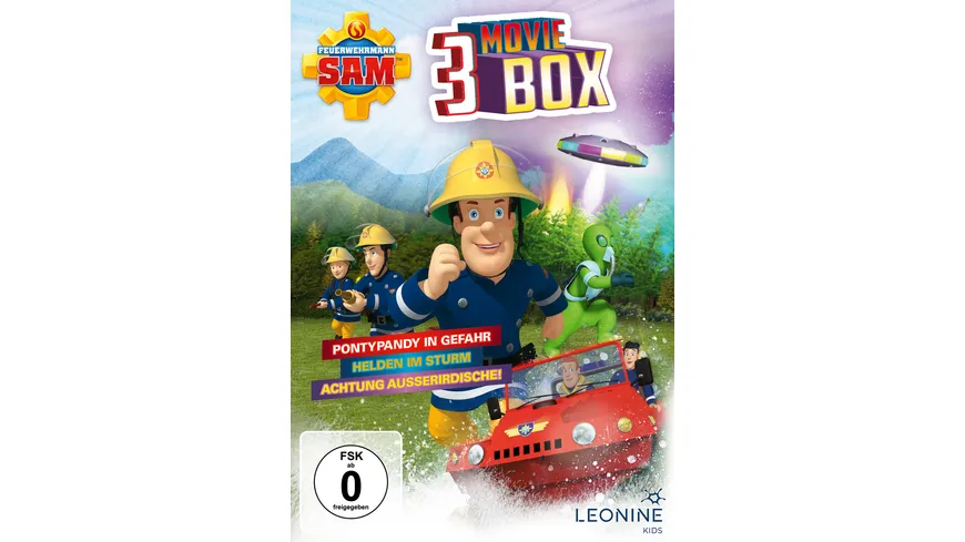 Feuerwehrmann Sam - Movie Box 3  [3 DVDs]