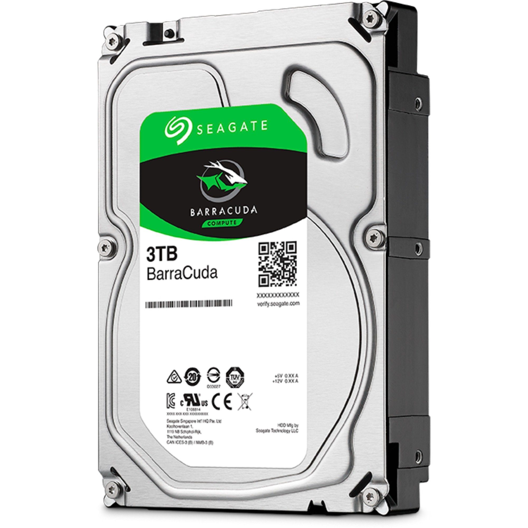 Seagate Seagate Barracuda 3TB ST3000DM007, Festplatte, HDD-Festplatte (3.000 GB) 3,5