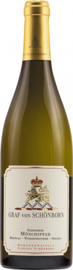 2018 Geisenheim Mönchspfad Weissburgunder trocken - Domänenweingut Schloss Schönborn