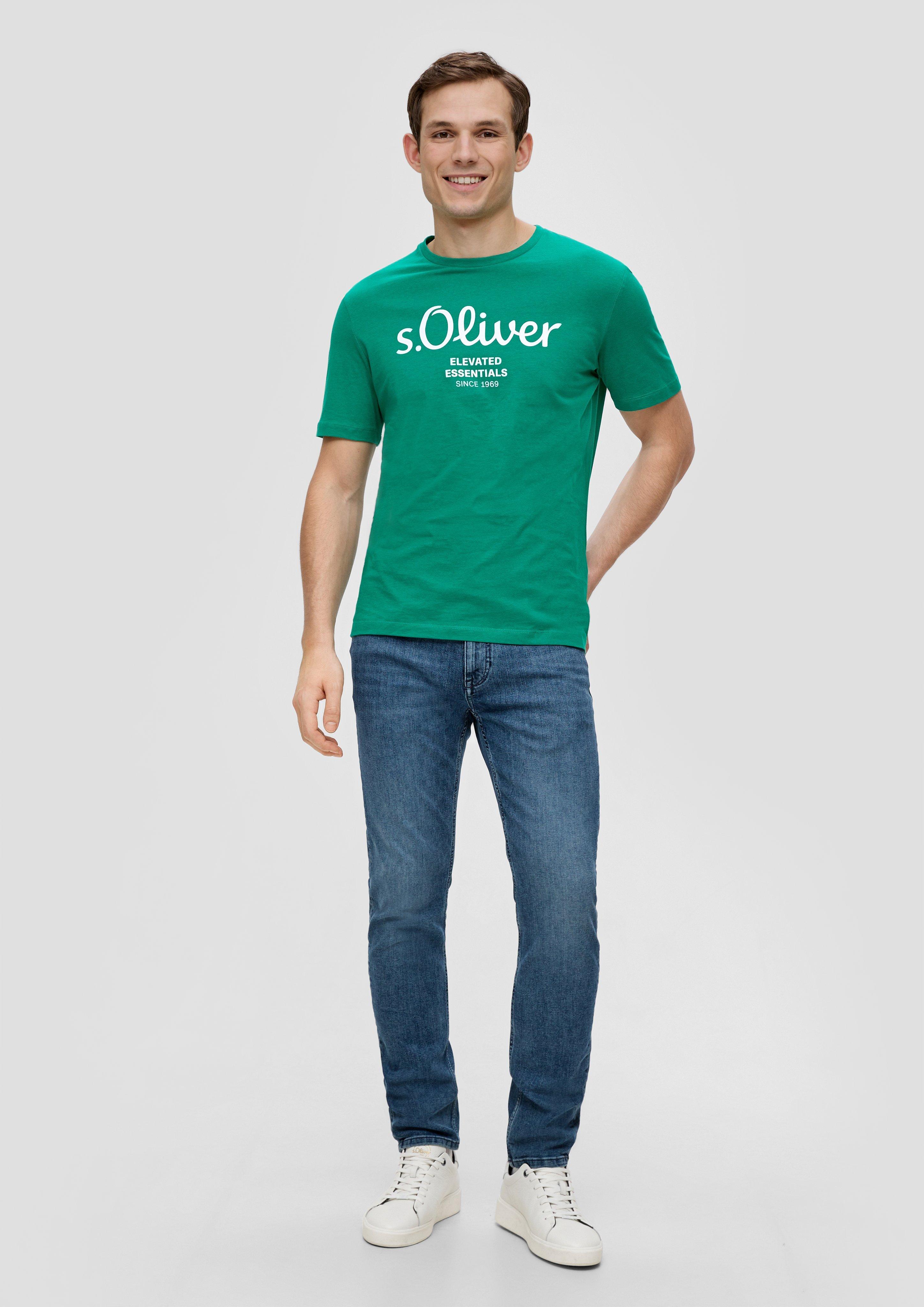 T-Shirt mit Label-Print  2139909-76D1