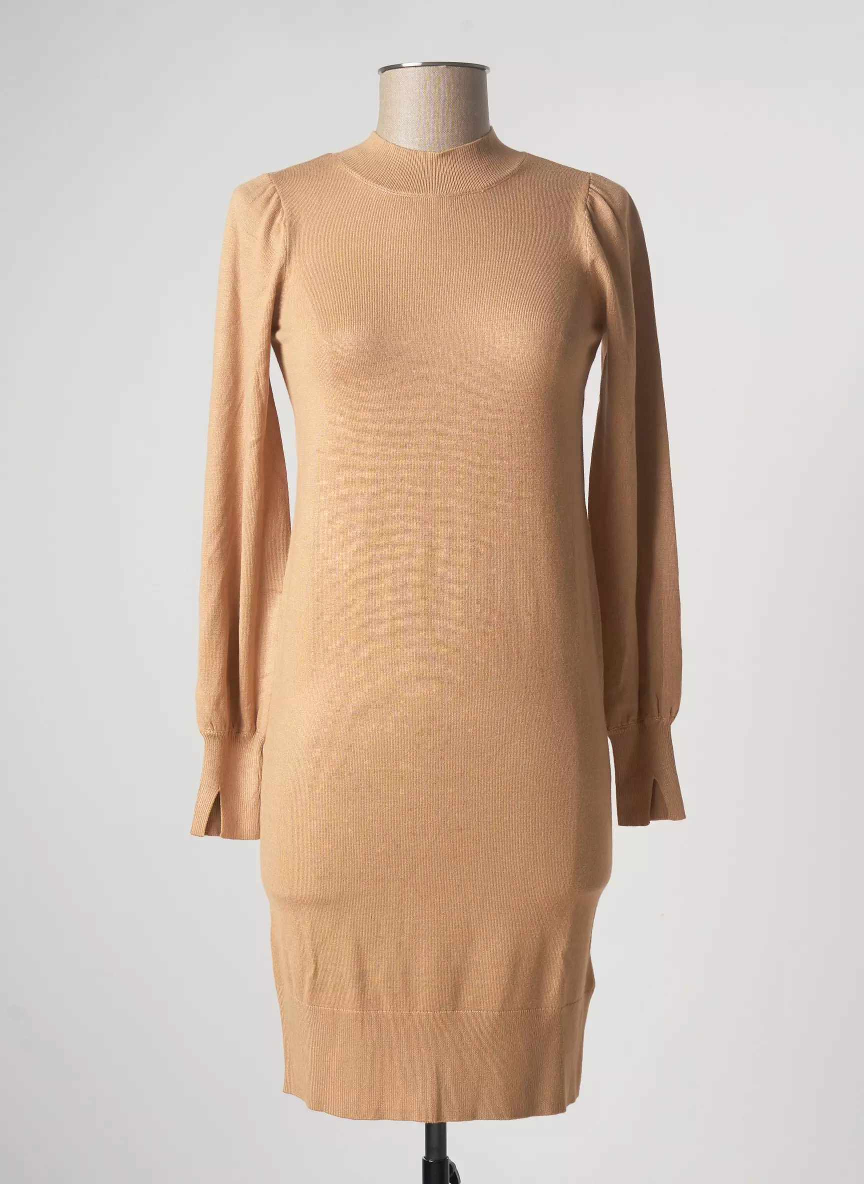 Camaieu Robes Pulls Femme couleur beige