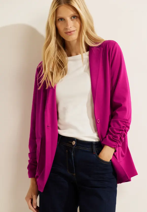 CECIL Oversize Blazer mit Raffung