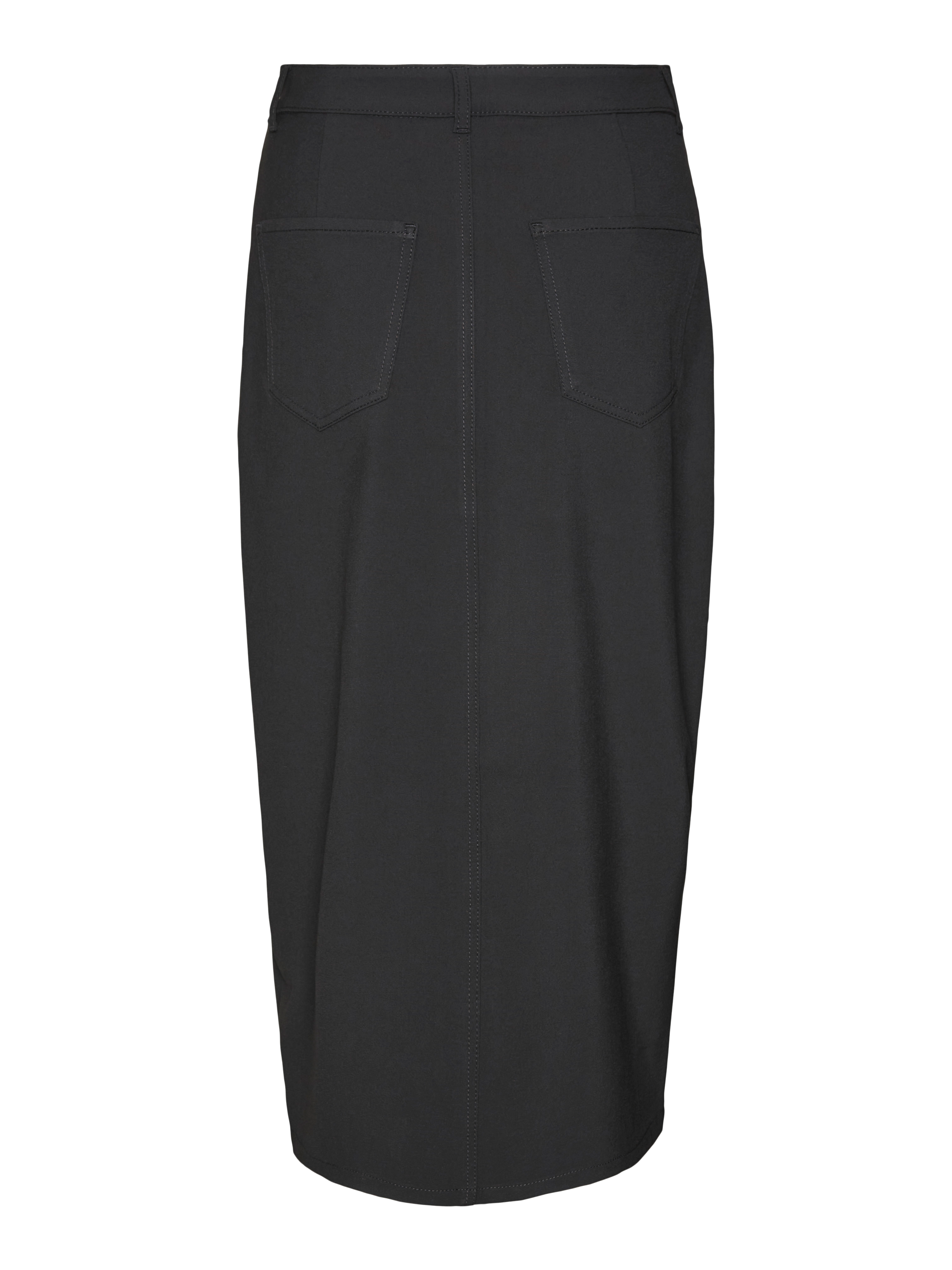 VMSASIE Hohe Taille Langer Rock