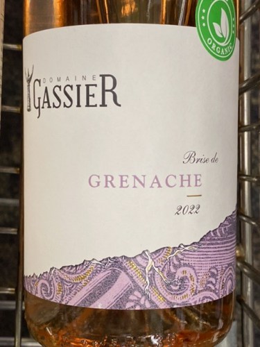 Domaine GassierBrise de Grenache 2022