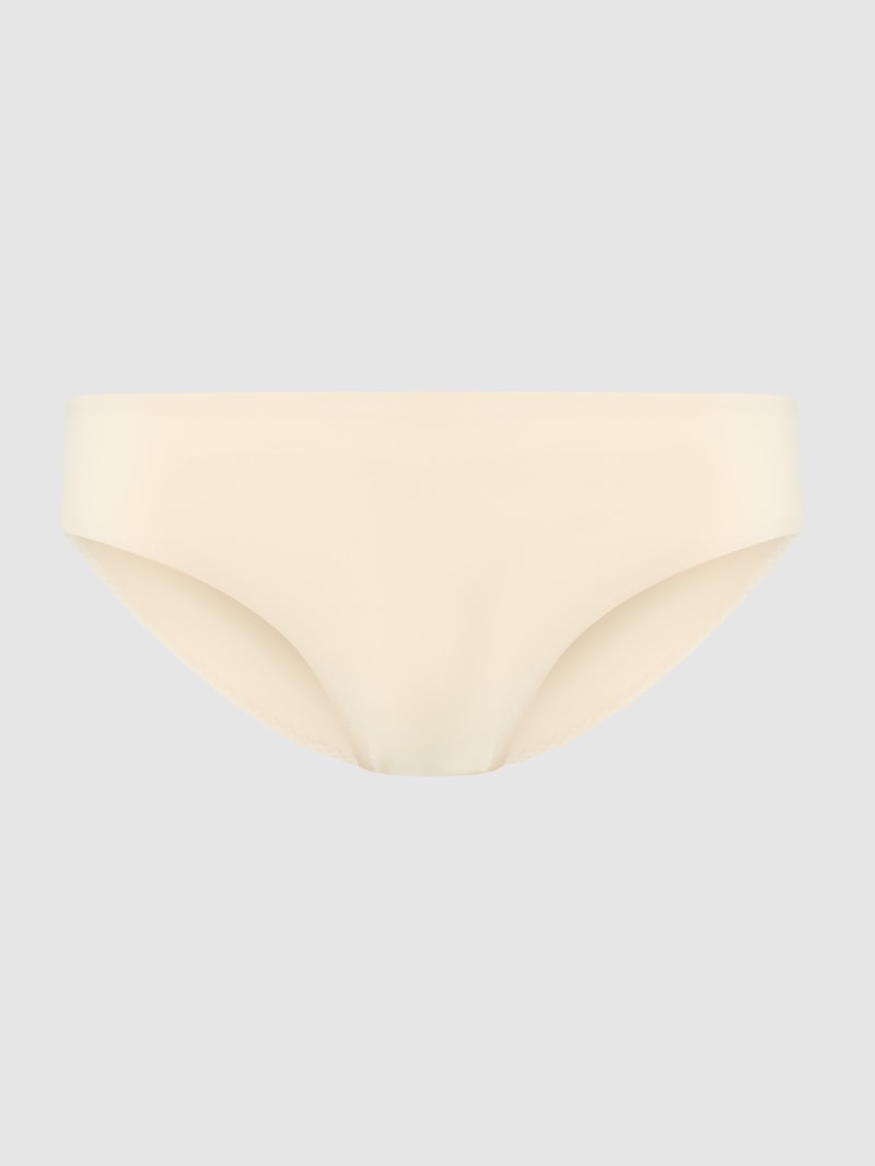 Slip aus Mikrofaser - nahtlos in beige