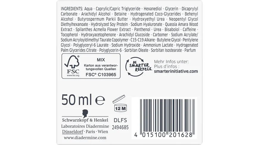 DIADERMINE Lift+ Tagespflege Hydra-Lifting 50 ml