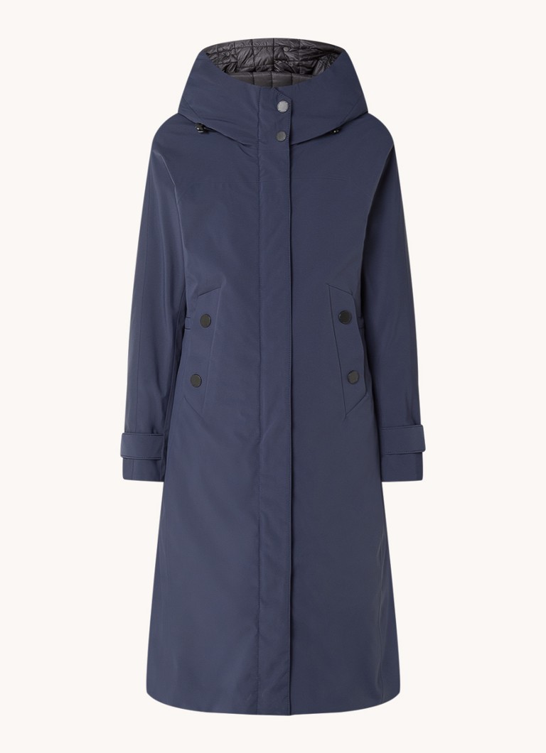 Creenstone Enite quilted rain jacket with removable lining