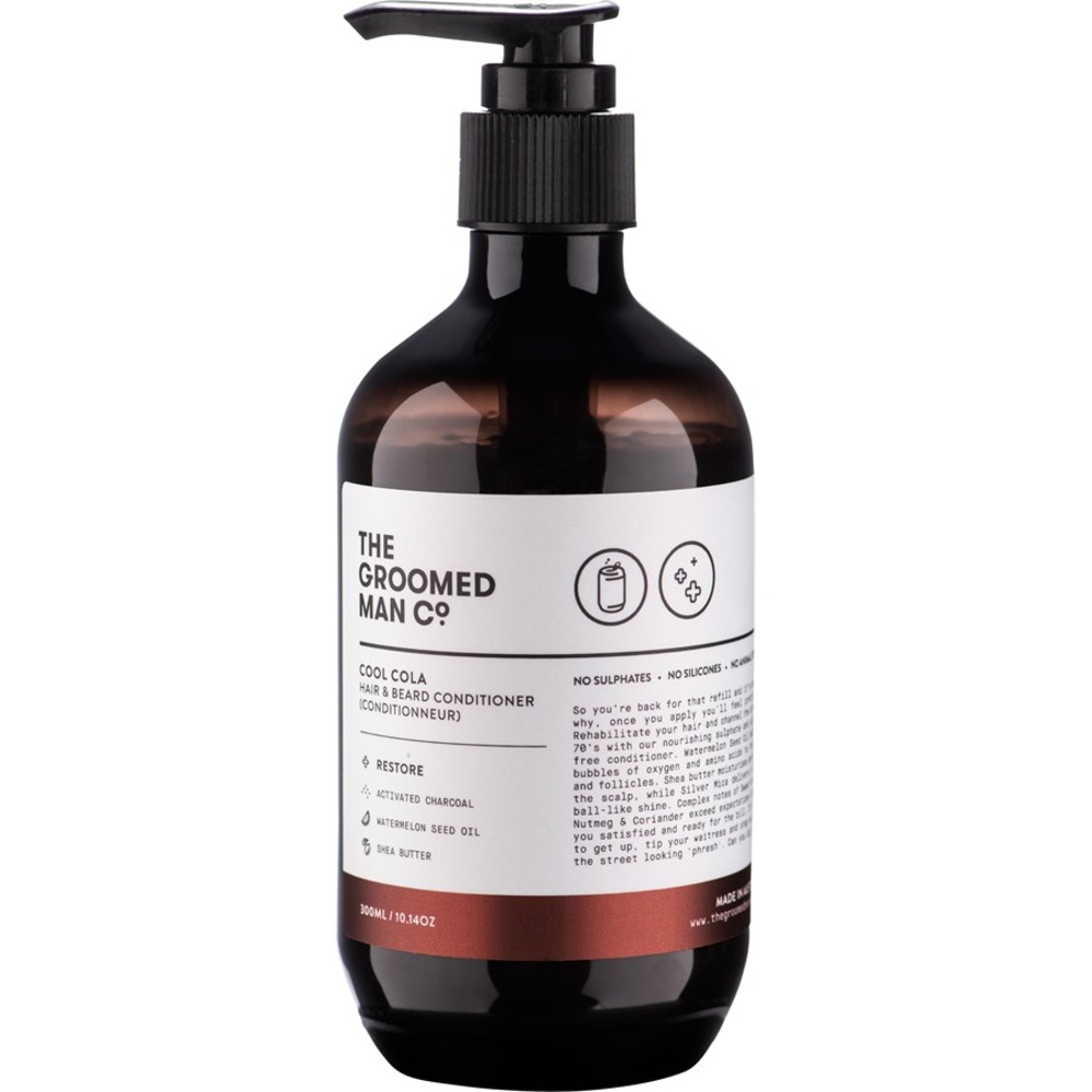 THE GROOMED MAN CO Cool Cola Hair & Beard Conditioner Aprés-shampooing