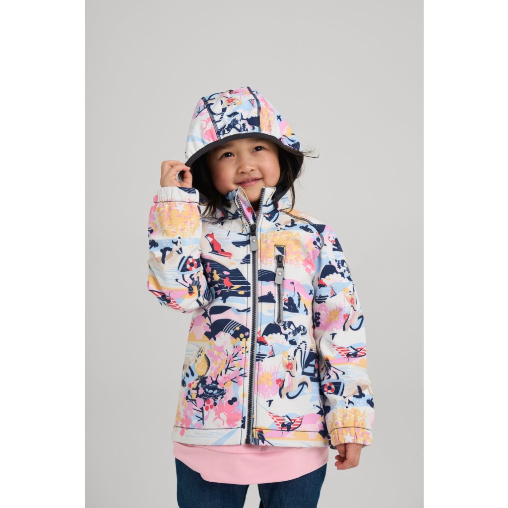 Reima Vantti Lilac Pink Kinder Softshelljacke