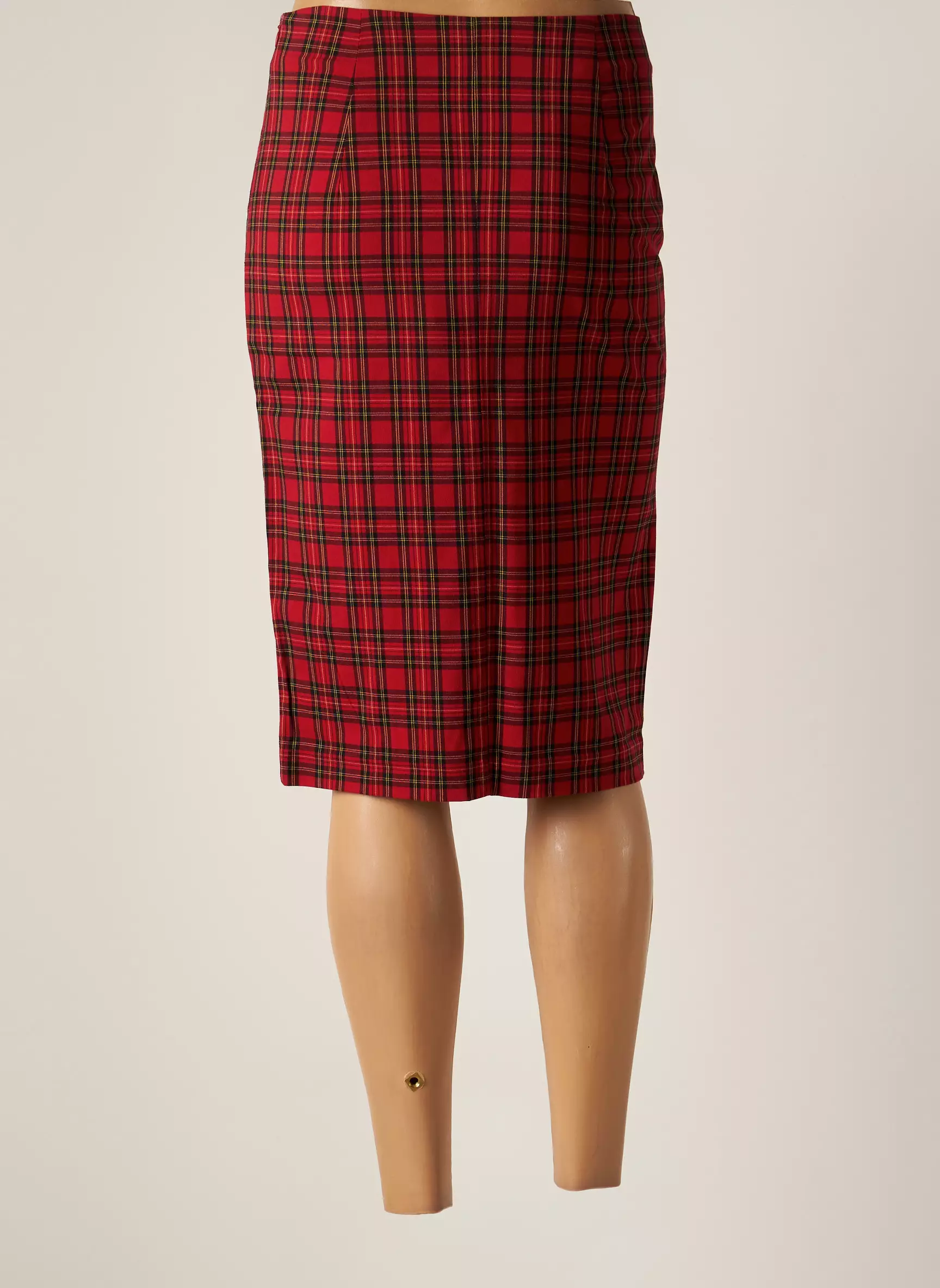 School Rag Jupes Mi Longues Femme couleur rouge
