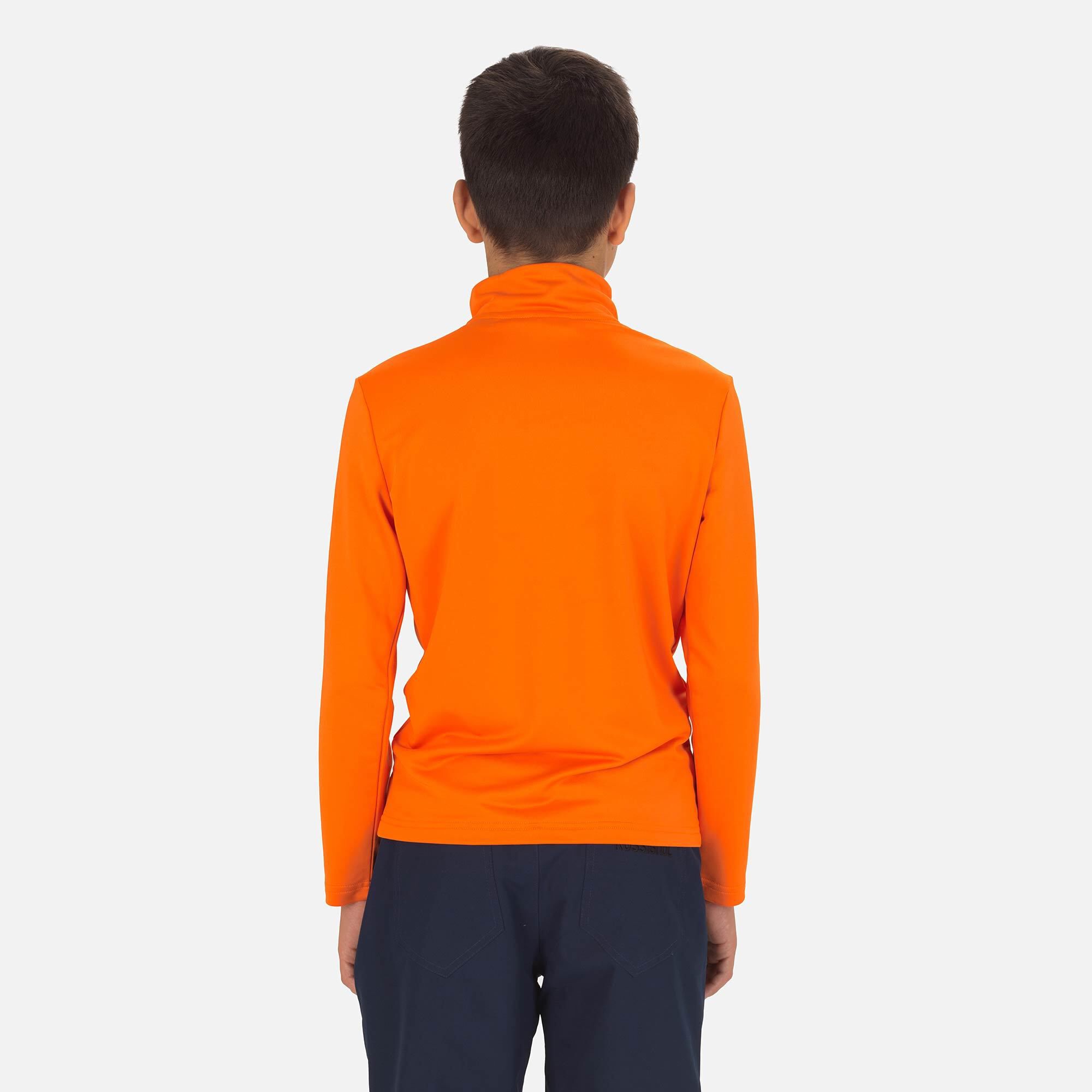 Haut en polaire stretch demi-zip Garçon