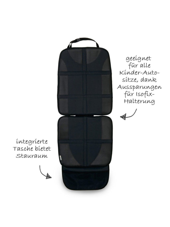 Hauck Autositz-Schutzunterlage Sit on Me Deluxe - Schwarz in schwarz günstig kaufen onesize