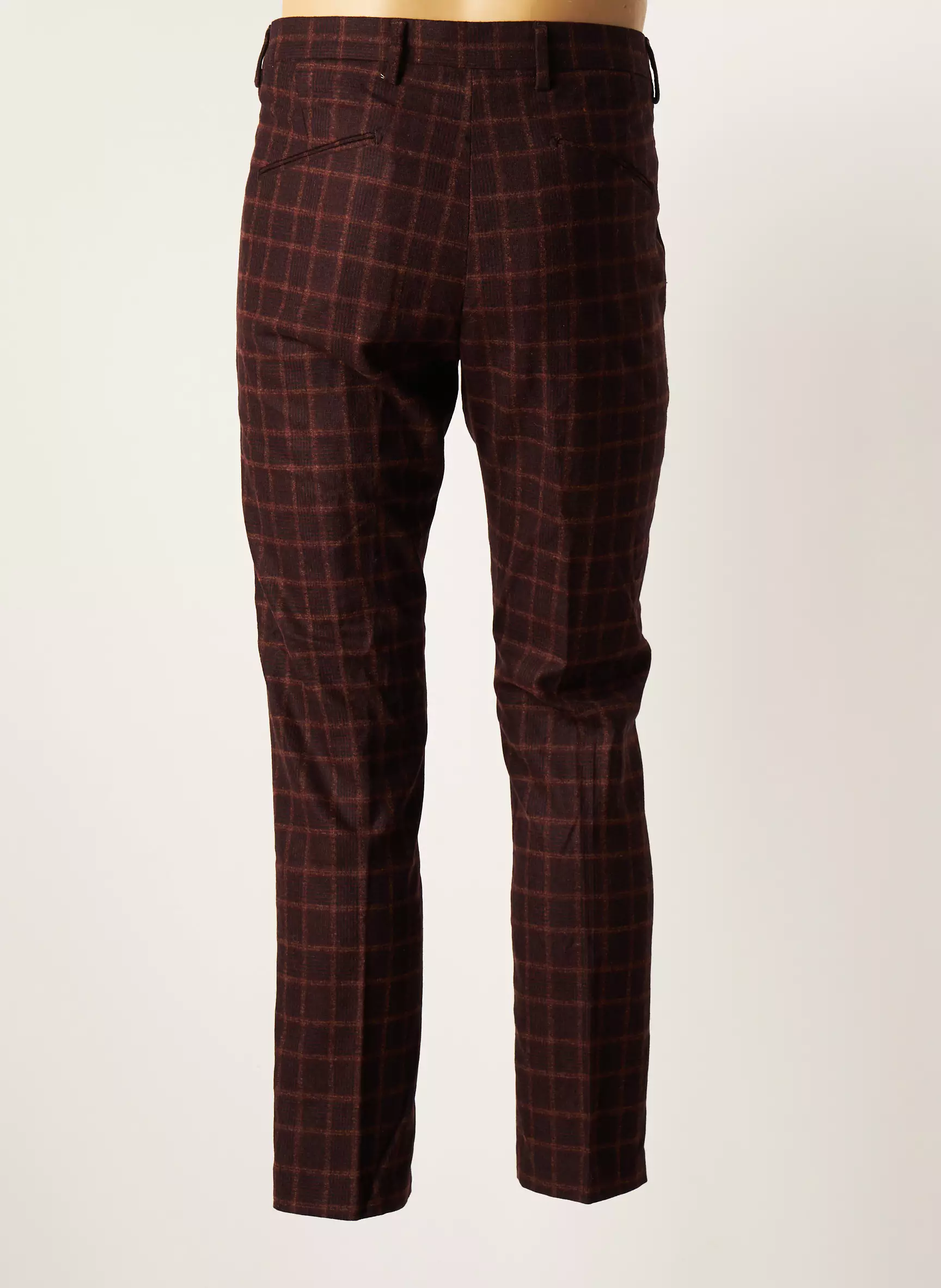Exibit Pantalons Chino Homme couleur marron