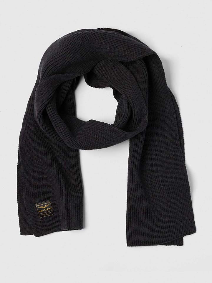 PME Legend Schal in Schwarz - (L)175 x (B)30 cm günstig kaufen onesize