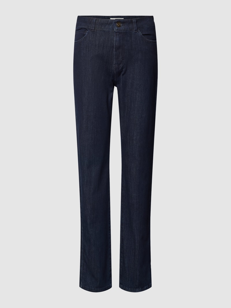 Regular Fit Jeans im 5-Pocket-Design in blau