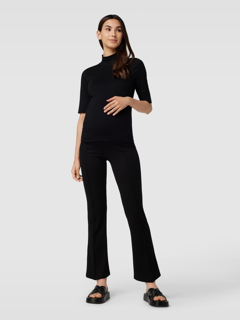Umstands-Leggings aus Viskose-Mix in schwarz