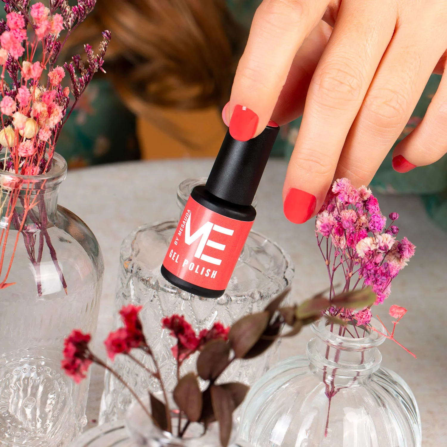 Set za nokte 6 ME Gel Polish Enfleurage kolekcija - Set za šminkanje, lak za nokte s efektom gela