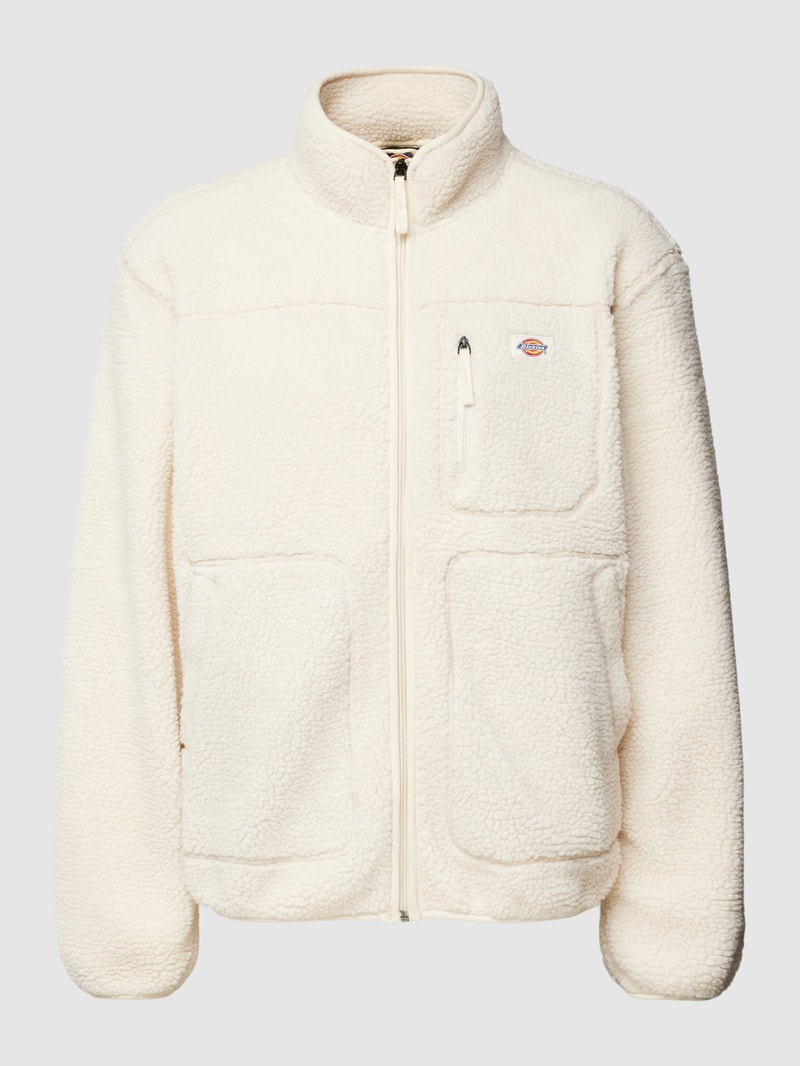 Sweatjacke aus Teddyfell Modell 'MOUNT HOPE' in beige