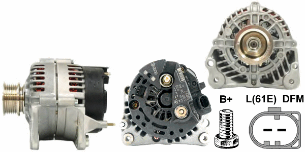 FRIESEN Lichtmaschine Skoda, VW 9042600 - ATU