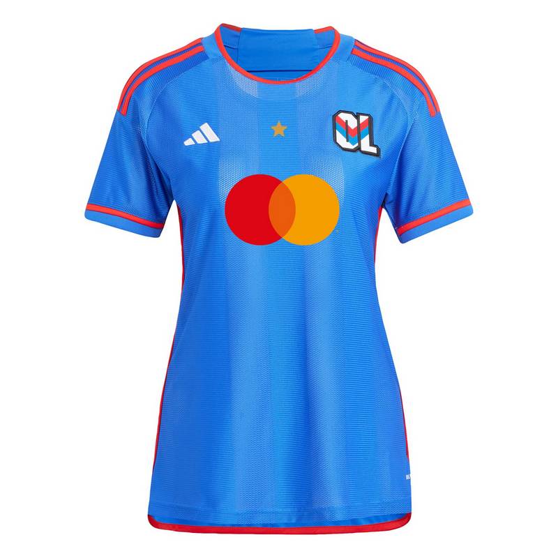 adidas Olympique Lyon 23/24 Auswärtstrikot Trikot Damen