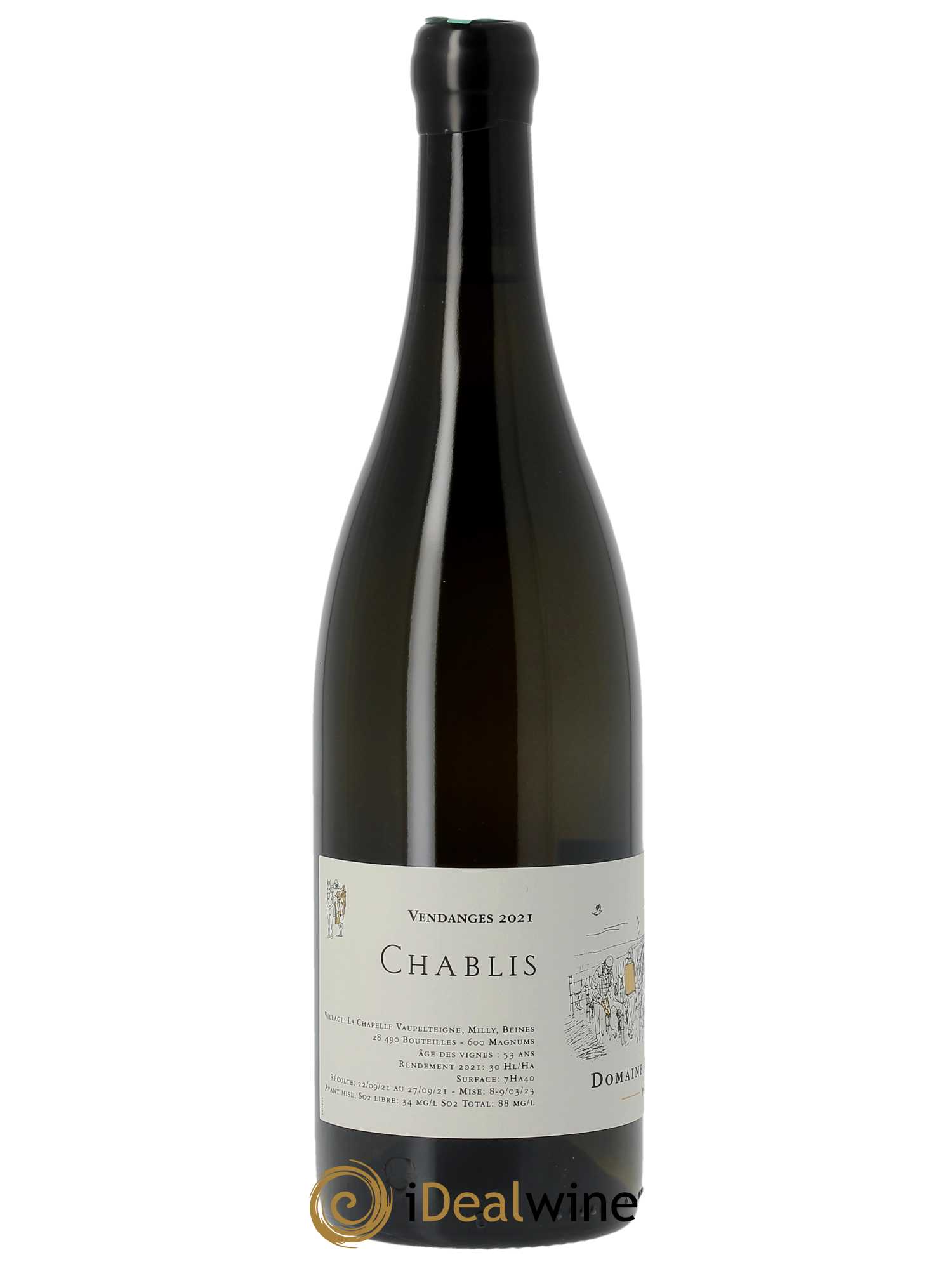 Chablis Jean Dauvissat (Domaine)  2021 - Lot de 1 Bouteille