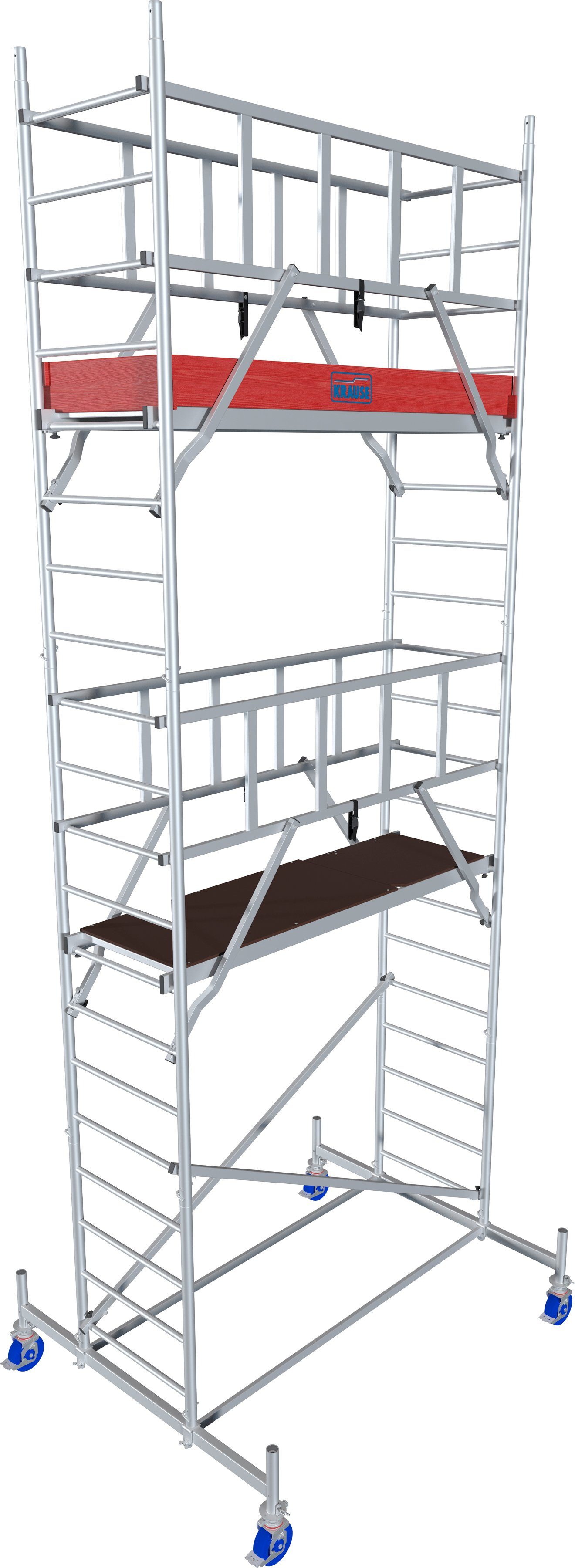KRAUSE Fahrgerüst ProTec, (Set), Arbeitshöhe: 6,3 Meter
