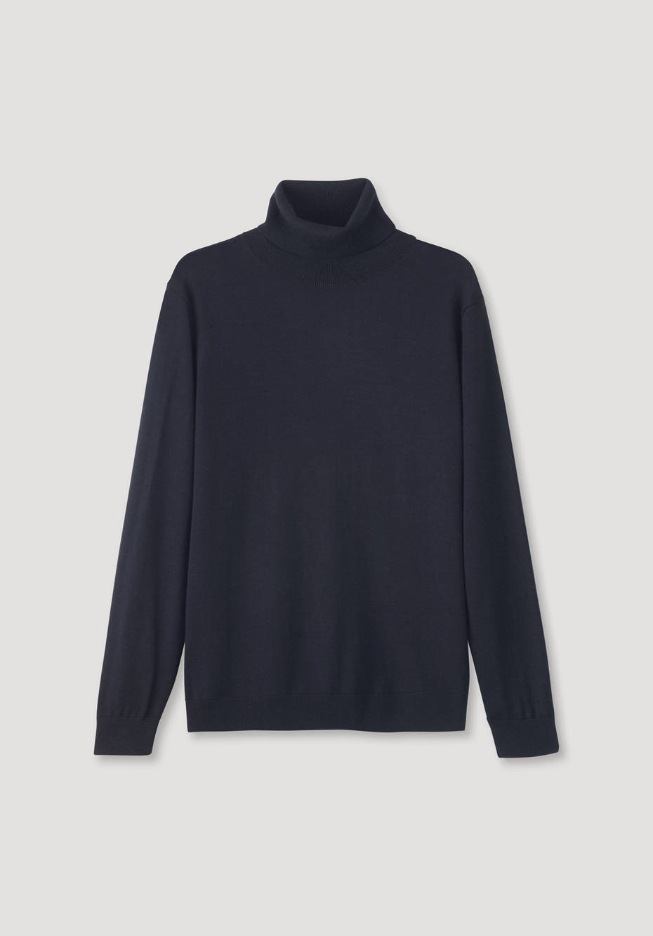 Rollkragenpullover aus reiner Bio-Merinowolle