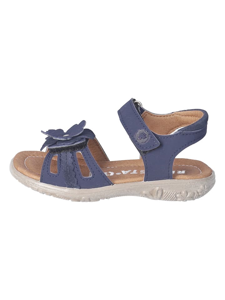 Ricosta Leder-Sandalen in Dunkelblau günstig kaufen