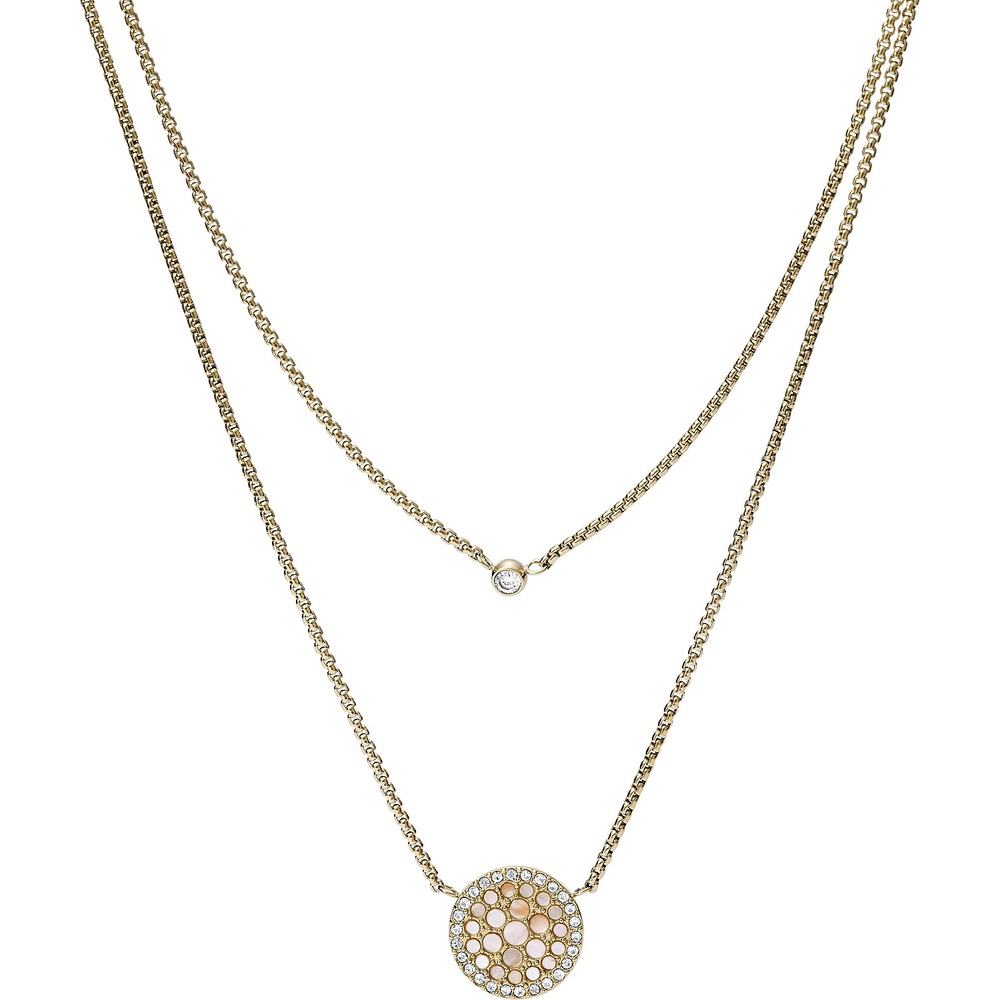 Fossil Chaînette Acier inoxydable collier