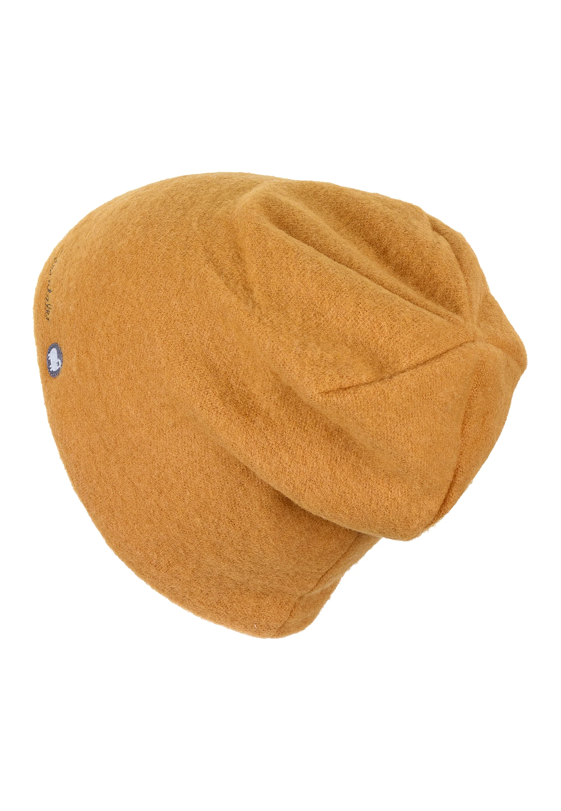Slouch-Beanie aus Wolle (Merino) in 3 Farben