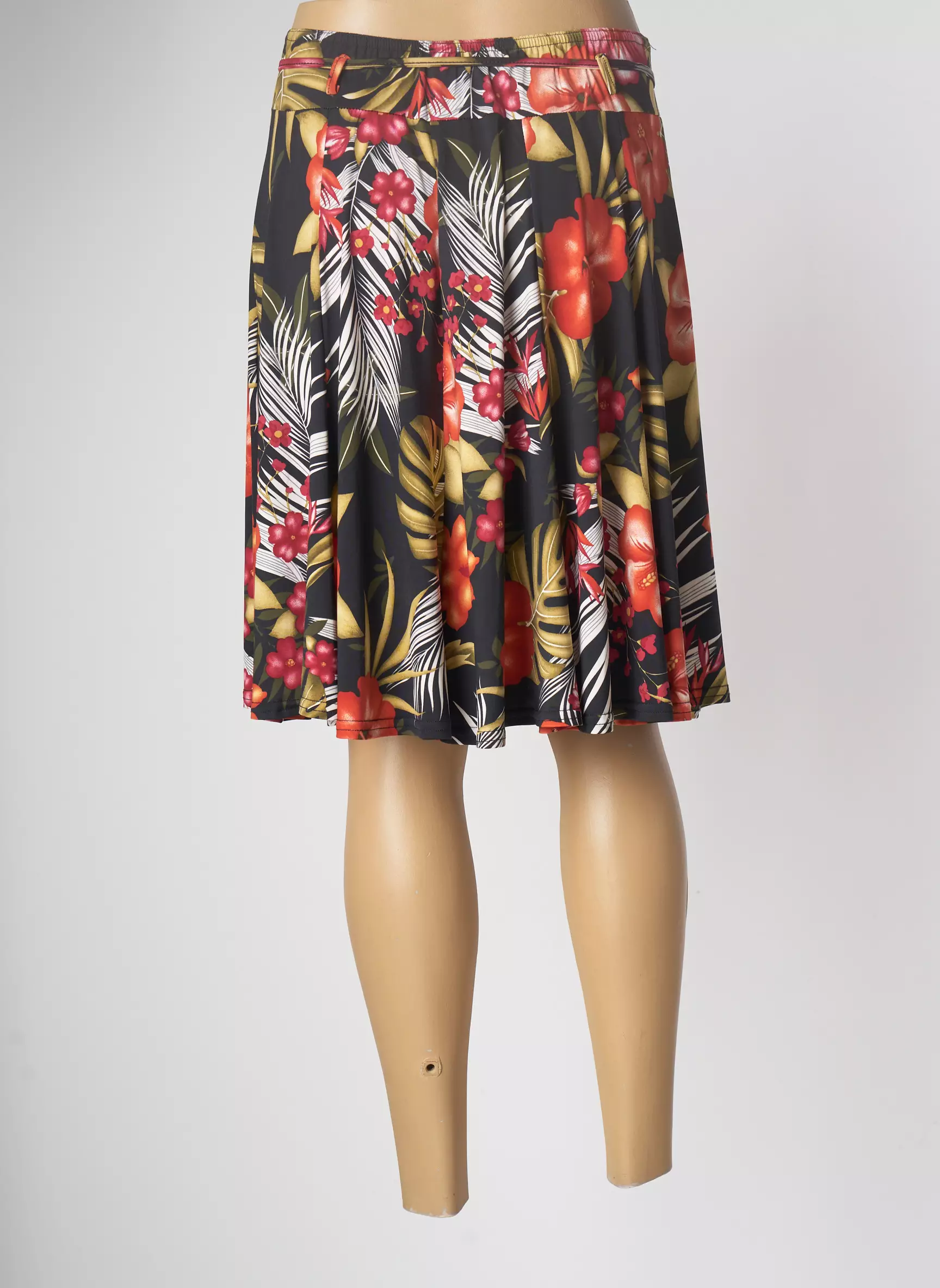 Atlanta Jupes Mi Longues Femme couleur noir