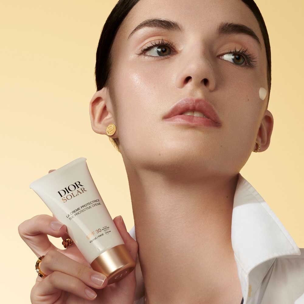 DIOR Dior Solar La Crème Protectrice Visage SPF 30 Sonnencreme fürs Gesicht – Schützende Creme – Hoher Schutz