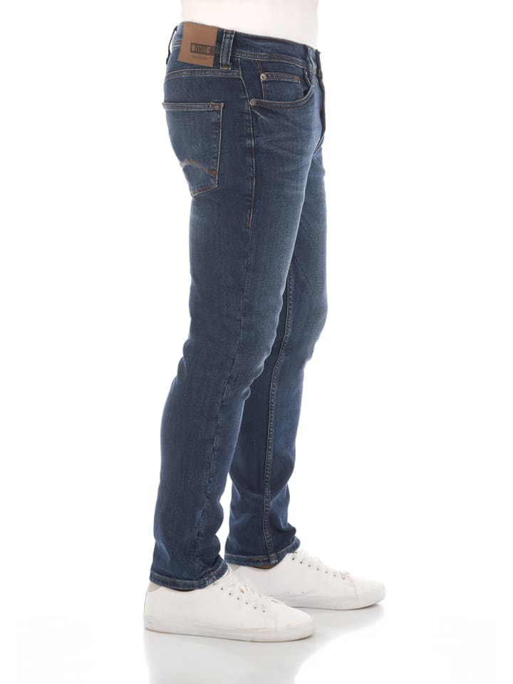 Mustang Jeans Vegas slim in Blau günstig kaufen