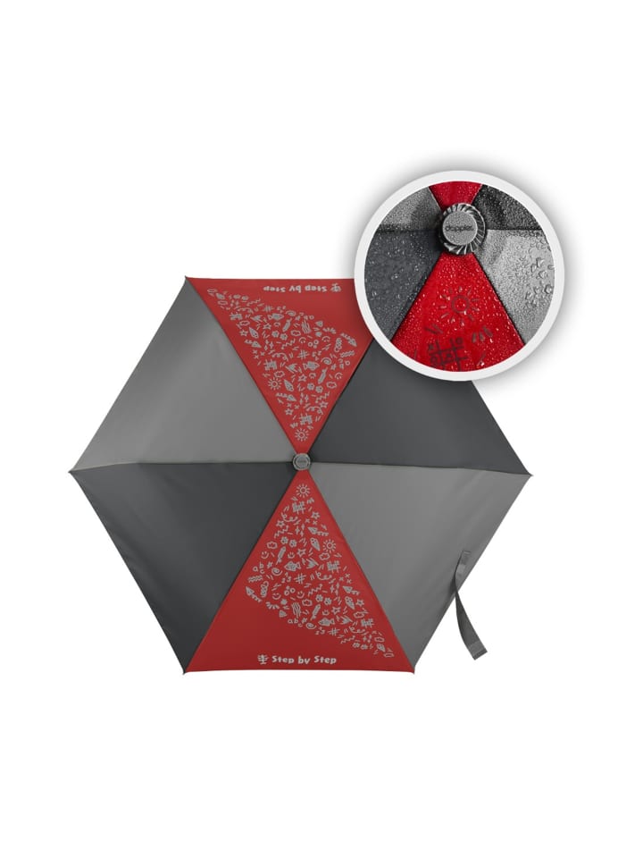 Step by Step Regenschirm Magic Rain EFFECT in Rot günstig kaufen Ø 100 cm