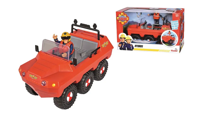 Simba 109252572 - Feuerwehrmann Sam - Hydrus