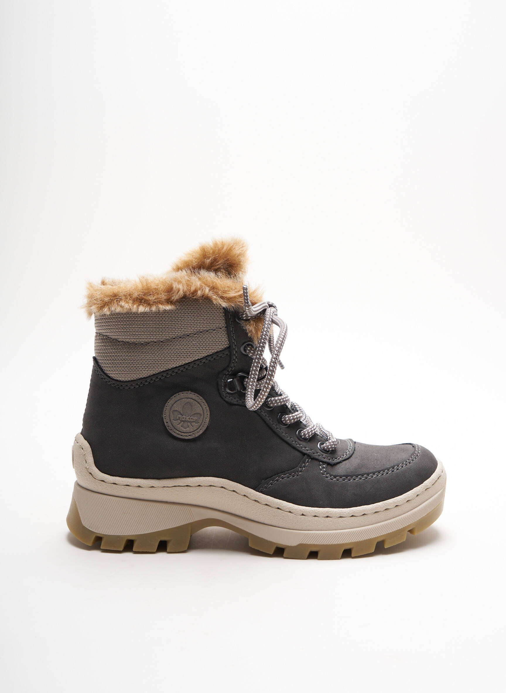 Rieker Bottines Femme couleur gris
