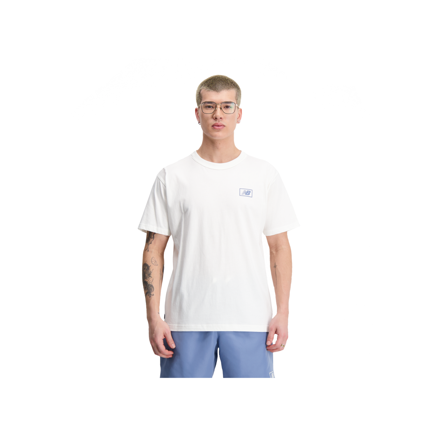 New Balance Essentials Graphic T-Shirt Schwarz