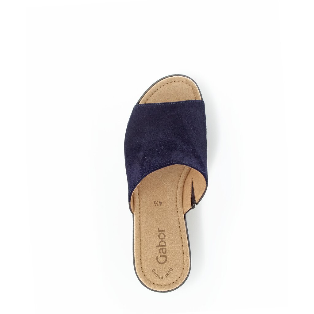 Gabor fashion Pantolette blau